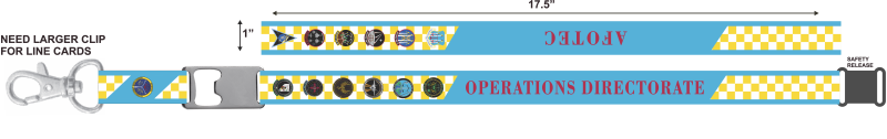 HQ AFOTEC Lanyard