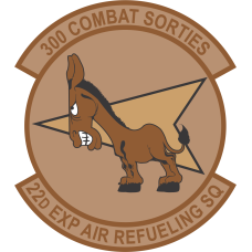 Image for 22 EARS Desert Donkey 300 Combat Sorties Patch