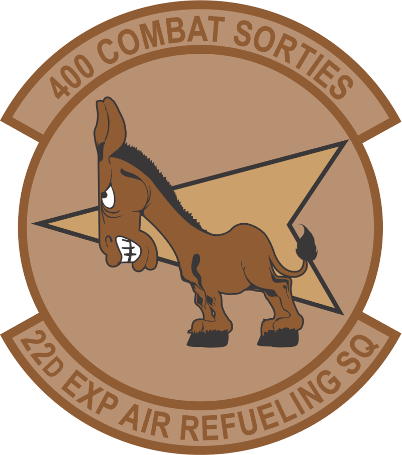 22 EARS Desert Donkey 400 Combat Sorties Patch