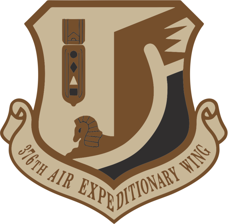 376 AEW Desert Patch