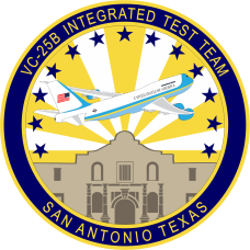 Image for AFOTEC Det 5 VC-25B Patch - Yellow Sun Rays