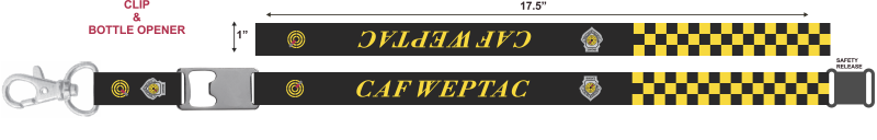CAF WEPTAC Lanyard