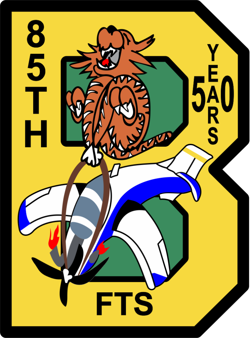 85 FTS Tiger B Flight 50 Anniv Patch