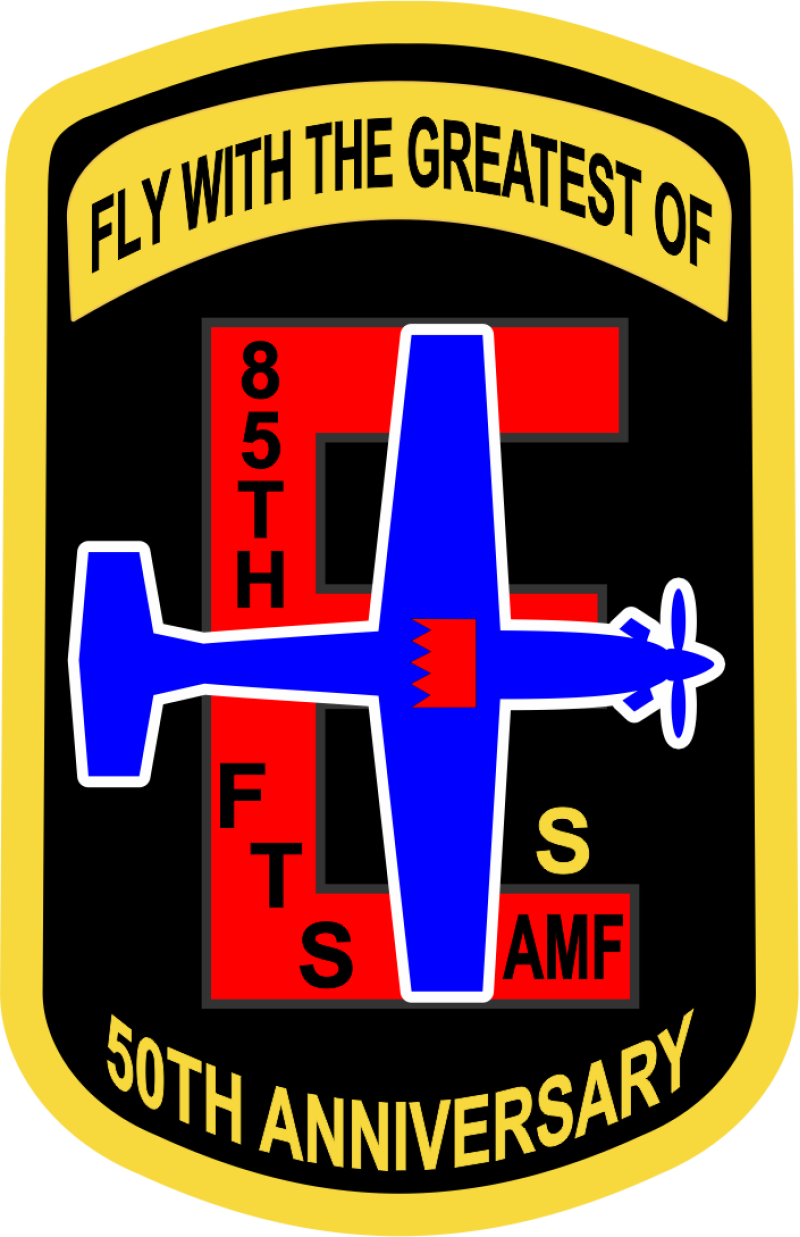 85 FTS E Flight 50th Anniv Patch