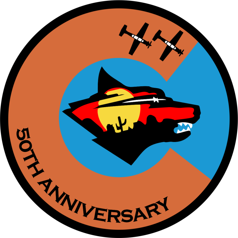 85 FTS Desert Coyote 50 Anniv Patch