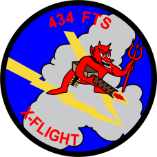 Image for 434 FTS X-Flight Patch