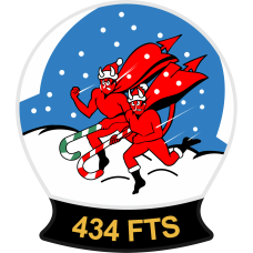 Image for 434 FTS Red Devils Snow Globe Patch