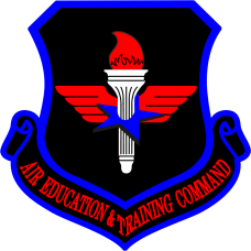 Image for 47 STUS AETC Black-Red-Blue Patch