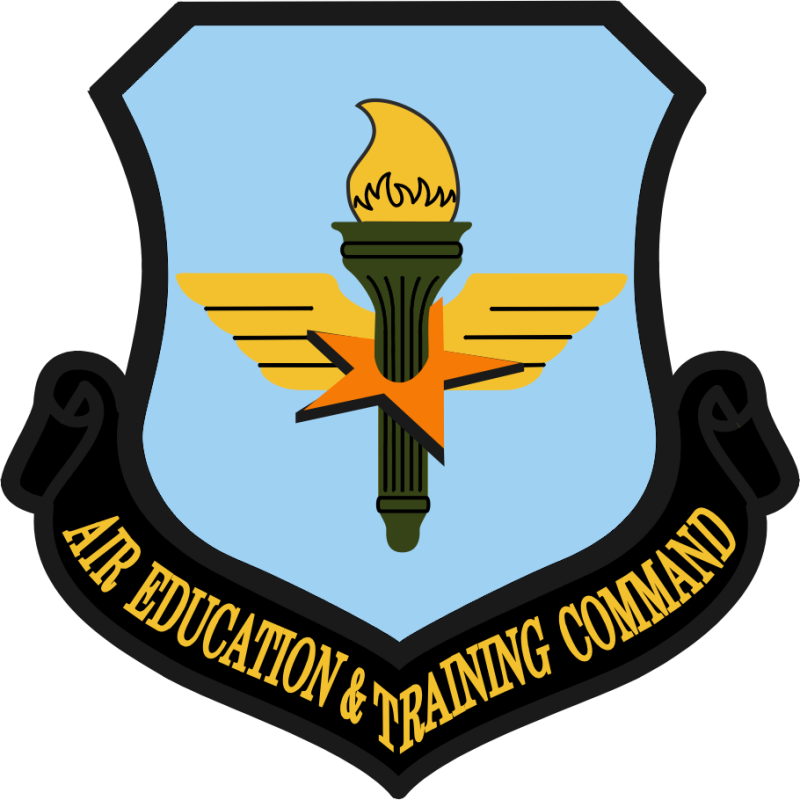 434 FTS AETC Lt Blue Patch