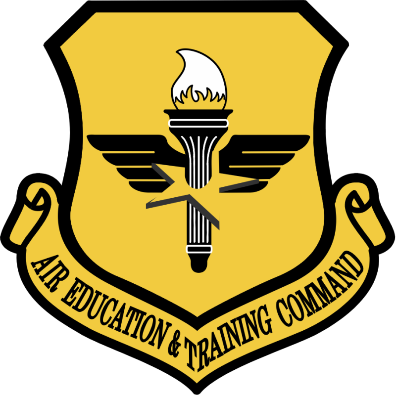 47 STUS AETC Yellow/Black/White Patch