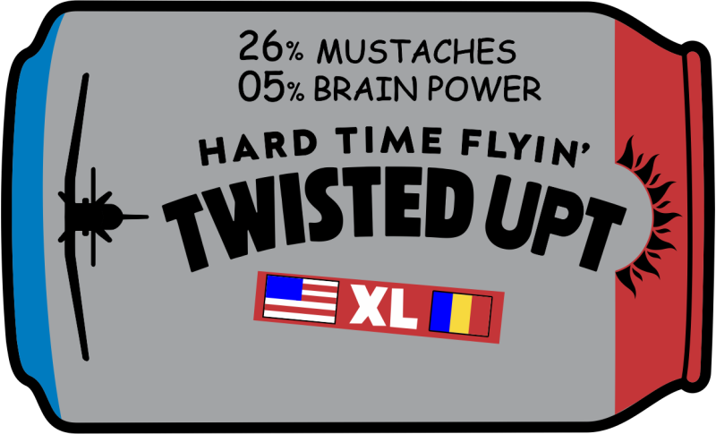 47 FTW Class SUPT 26-05 Gray Twisted UPT Can Patch