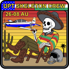 Image for 47 STUS XL Class 26-08 AU UPT Skeleton Crew Desert Colors Patch