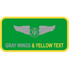 Image for 61 AS No Logo Regular Name Tag