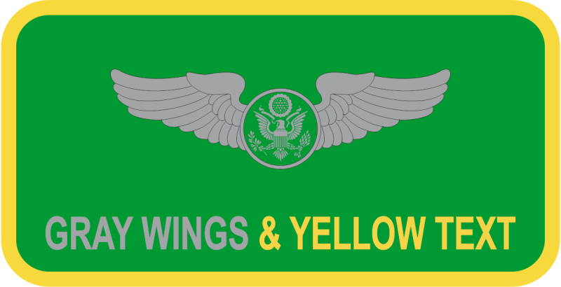 61 AS No Logo Regular Name Tag