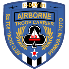 Image for 62 AS D-Day 81 Anniversary Patch