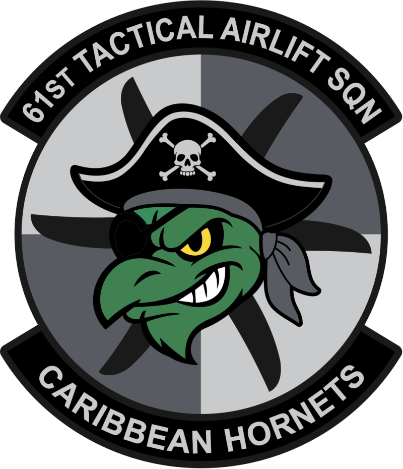 61 AS Caribbean Hornets Patch