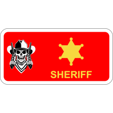 Image for 56 OSS Sheriff Name Tag
