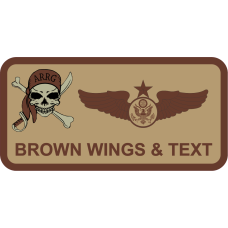 Image for 63 ARS Desert Name Tag