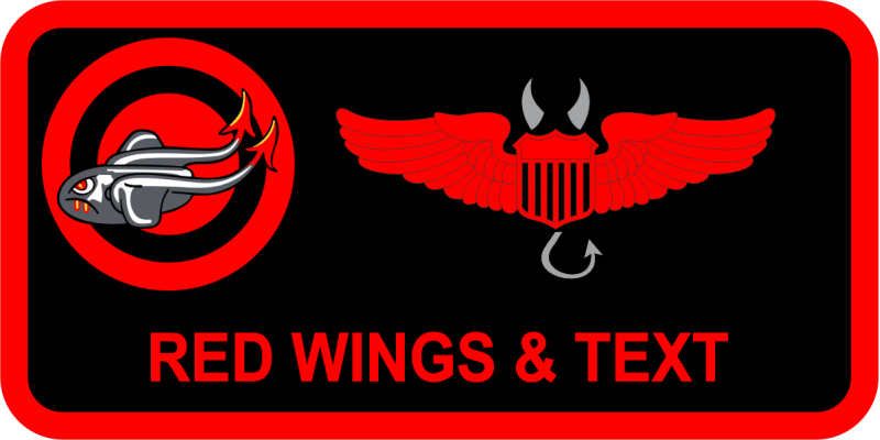 50 ARS Devil Ray Name Tag