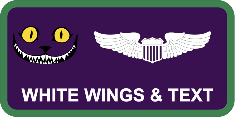 AATC Purple Name Tag