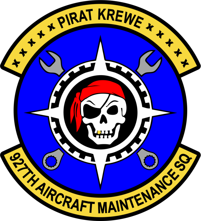 927 AMXS Pirat Krewe Color Patch