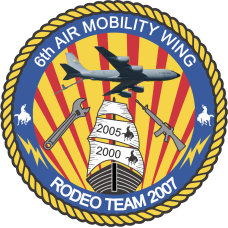Image for 6 AMW Rodeo Team Patch