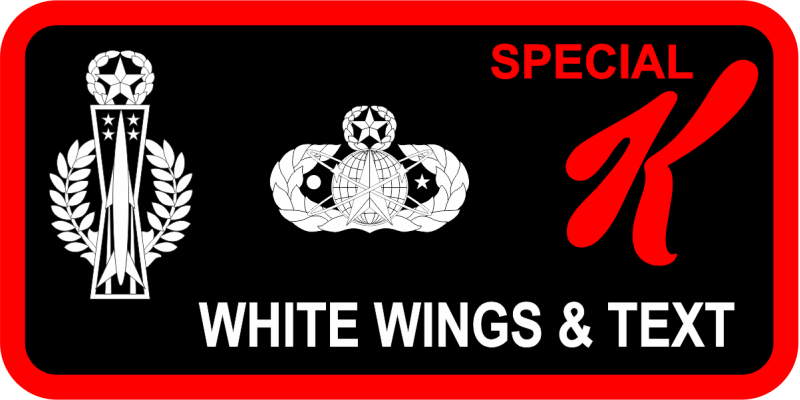 12 MS Special K Name Tag