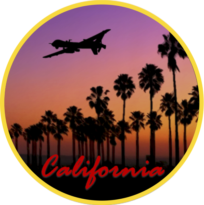 160 ATKS California Sticker