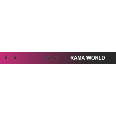 Image for 336 ARS PINK & Black Bag Tag, March ARB