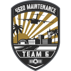 Image for 452 AMXS Team 6 Full Color Sticker