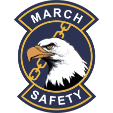 Image for March Safety 3" Full-Color Patch