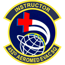 Image for 452 AES Instructor Full Color Patch
