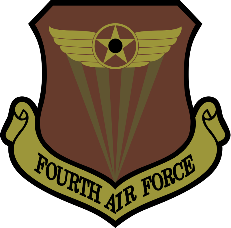 Fourth Air Force OCP Patch