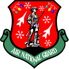 Image for 196 ATKS ANG Holiday Red Background Patch