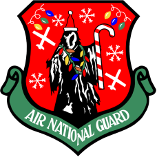 Image for 196 ATKS Holiday Reaper Red Background Patch