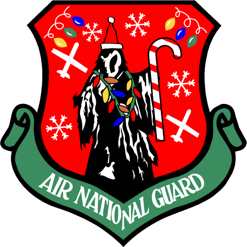 196 ATKS Holiday Reaper Red Background Patch