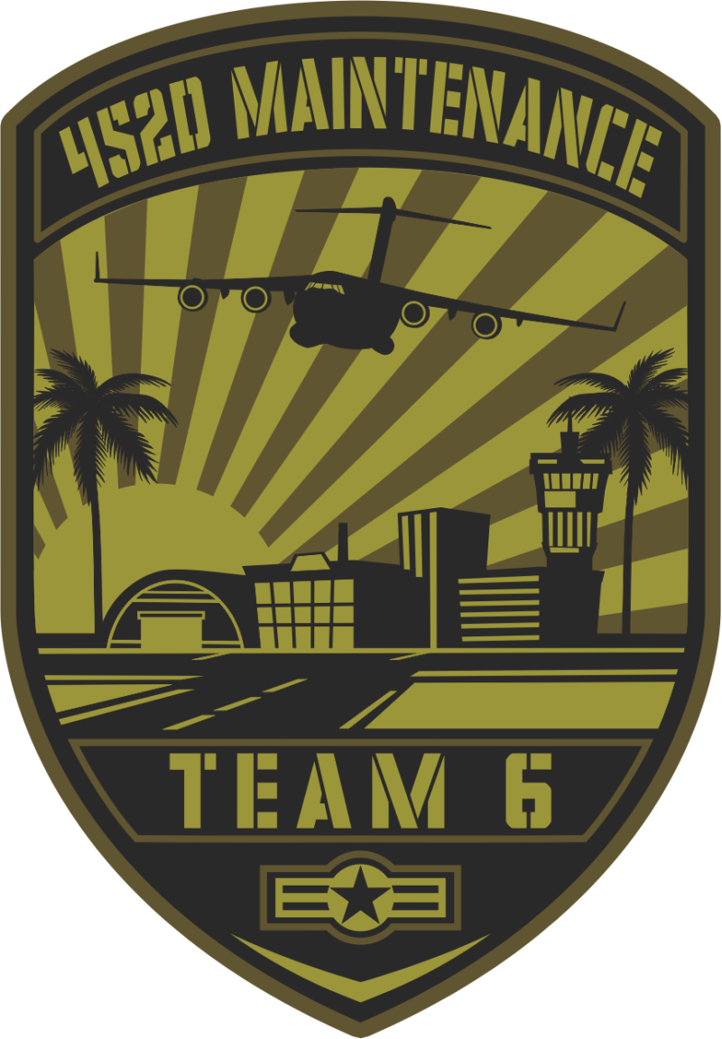 452 AMXS Team 6 OCP PVC Patch