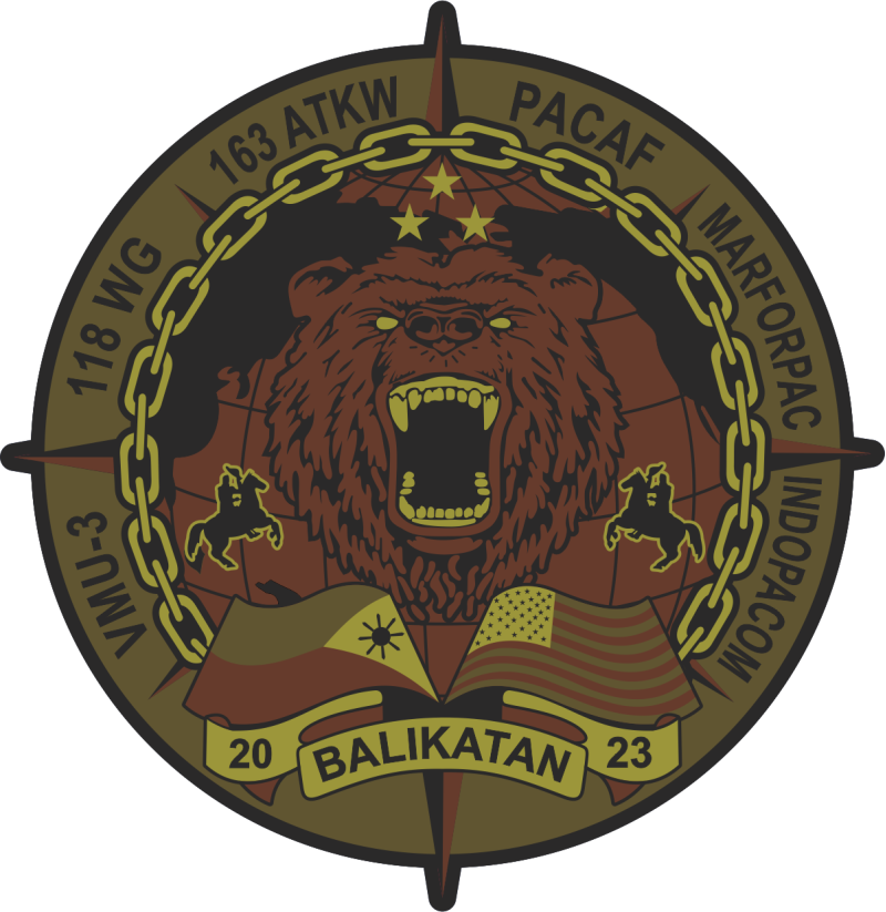 163 ATKW 2023 Balikatan OCP PVC Patch