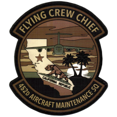 Image for 452 AMXS Flying Crew Chief OCP PVC 3.5" Patch