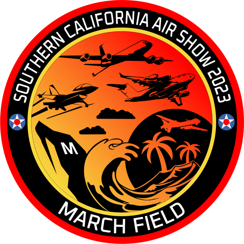 March Field SoCal Air Show 2023 Sticker