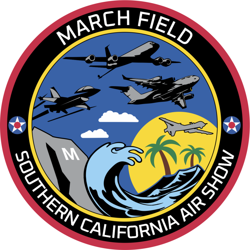 March Field Southern California Air Show PVC Patch