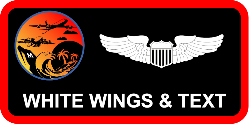 March Field Air Show Name Tag