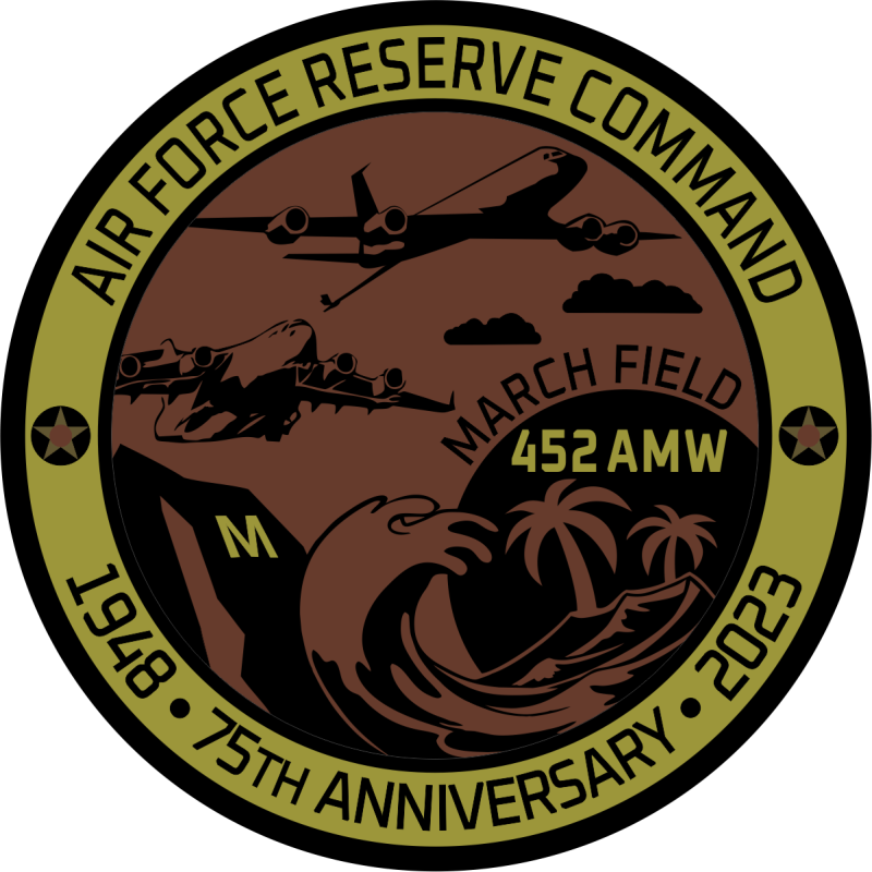 452 AMW 75th Anniversary OCP Patch
