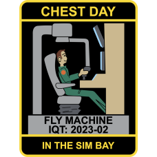Image for 160 ATKS Chest Day Full Color Patch