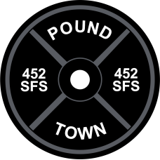 Image for 452 SFS Pound Town PVC Patch