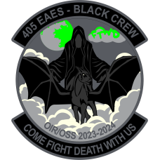 Image for 405 EAES Black Crew Patch