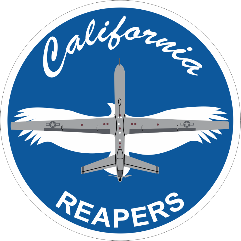 160 ATKS California Reapers Full-Color Patch