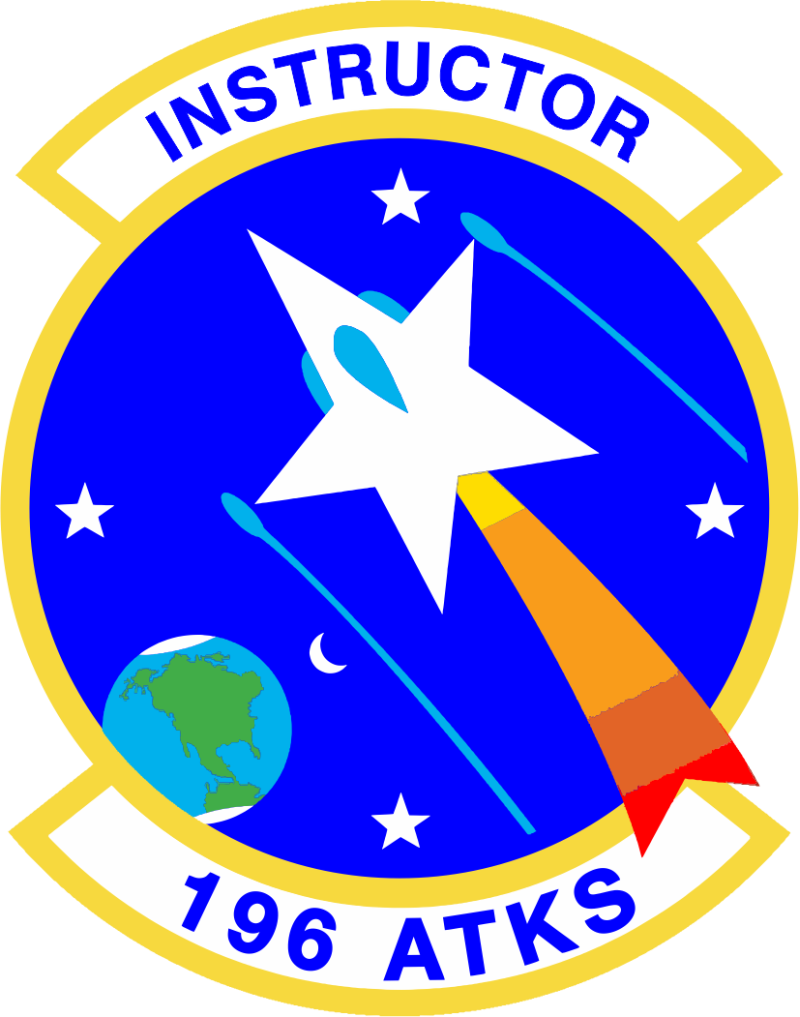 196 ATKS Shooting Star Full Color Instructor Patch