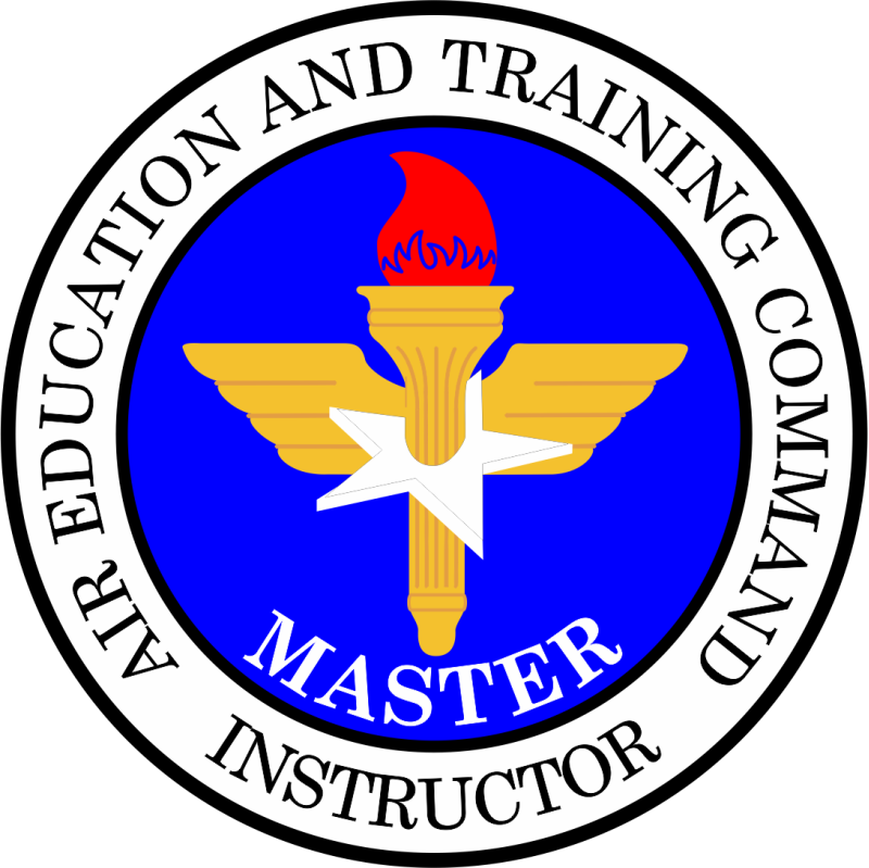 492 ATKS AETC Master Instructor Full Color Patch