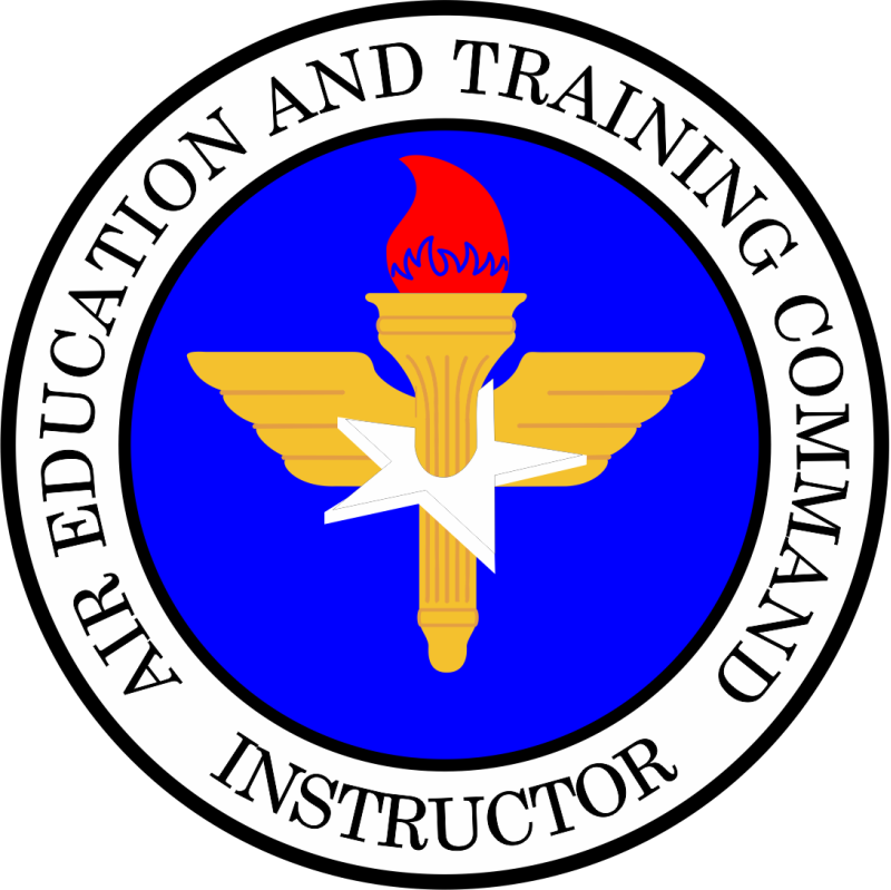 492 ATKS AETC Instructor Full Color Patch